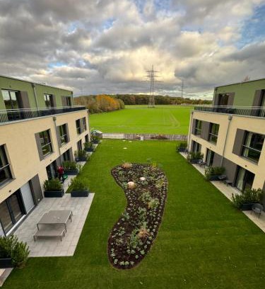 Darmstadt Apartment | Fair n Square Hotel 24 Stunden Self-Check In