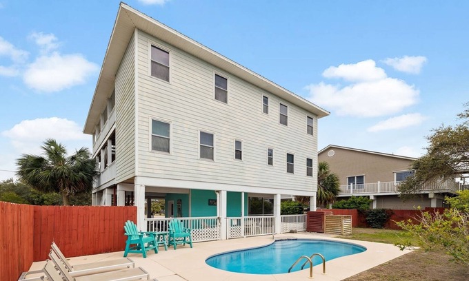 Indian Pass House | Fall Availability! Private Pool! Fenced Yard! Wrap Around Porches with Gulf Views! Shuffleboard!