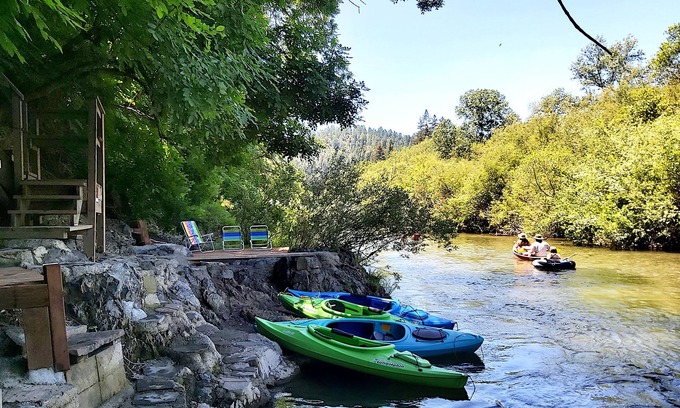 Hacienda House | ~Fall SALE~Upscale GetAway@~Private Beach~Kayaks~SPA,Sauna,Basics,3-5 Nights min