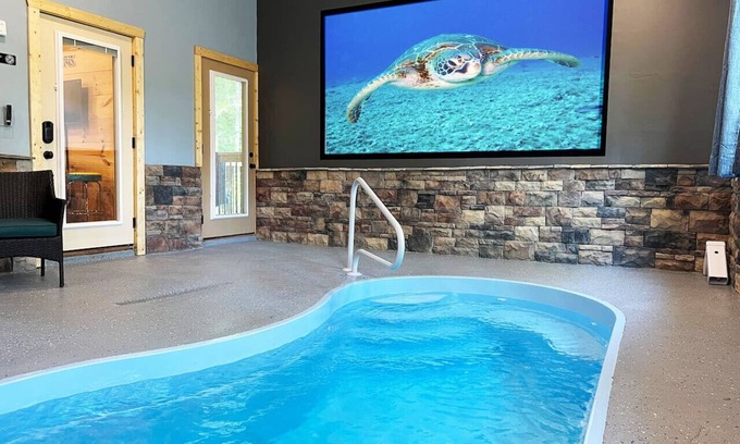 Sevierville Cabin | Family Cabin, Indoor Heated Pool Theater