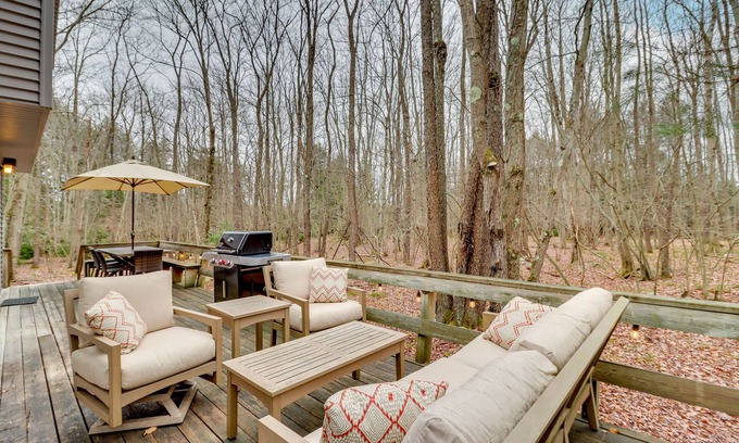 Gouldsboro House | Family-Friendly Home in Big Bass Lake Community!