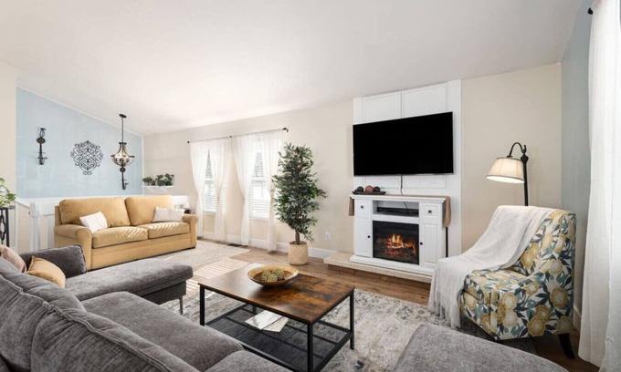 Mount Pleasant House | Family Getaway: Modern Farmhouse for Adventure!