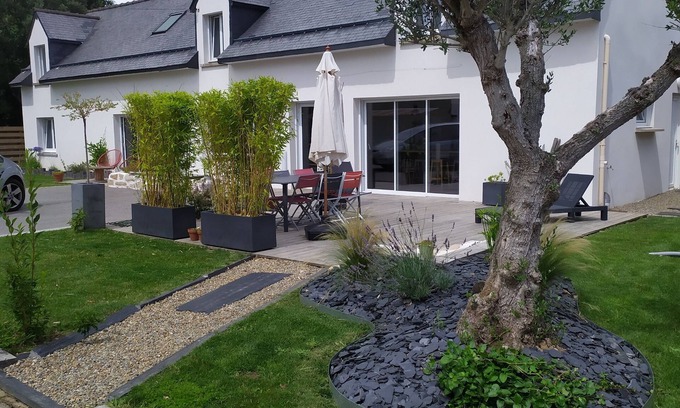 Le Hezo House | Family home on the Rhuys peninsula with outdoor spa