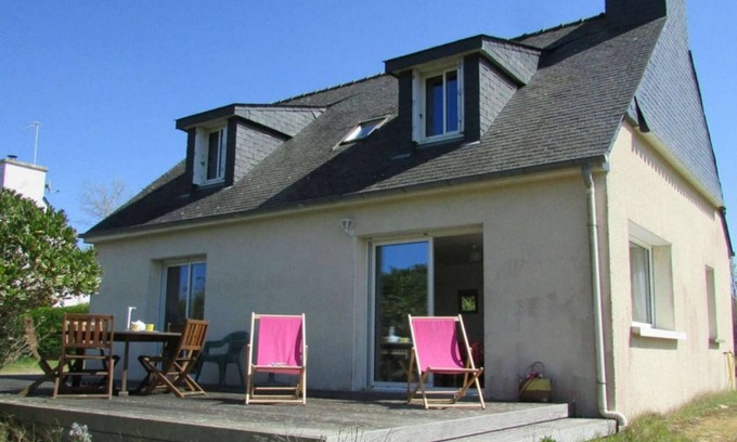 Plouharnel Villa | Family house 4 rooms, pets allowed, near beach