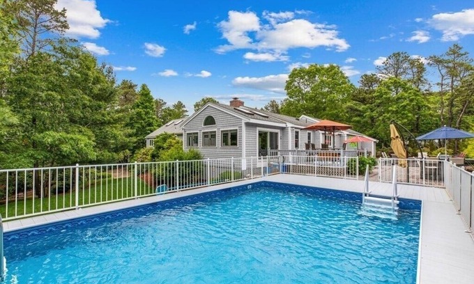 Cotuit House | Family Oasis with Pool, Game Room, & Outdoor Kitchen - Walk to Beach & Trails!