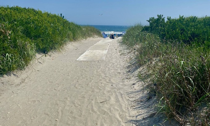 Brigantine House | Family-sized townhome, less than 1 block from the beach!