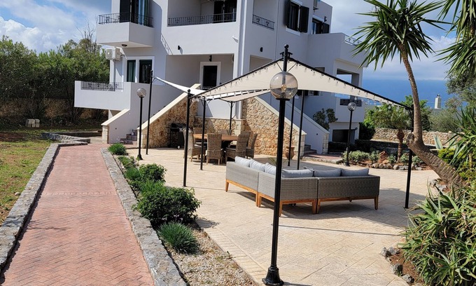 Litsarda Villa | Family Villa with scenic Views , Beach, peace and tranquility