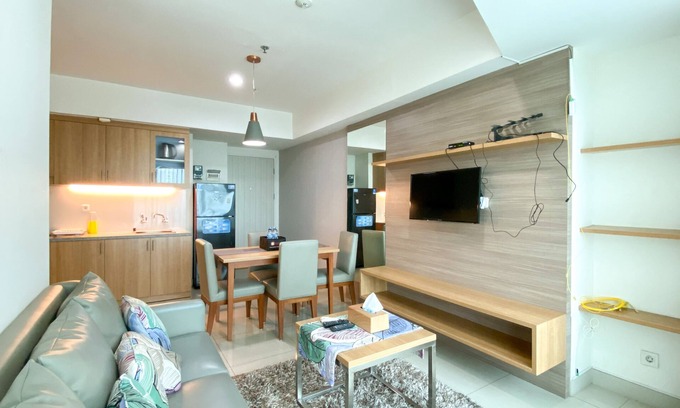 Bekasi Barat Apartment | Fancy And Nice 3Br At Grand Kamala Lagoon Apartment