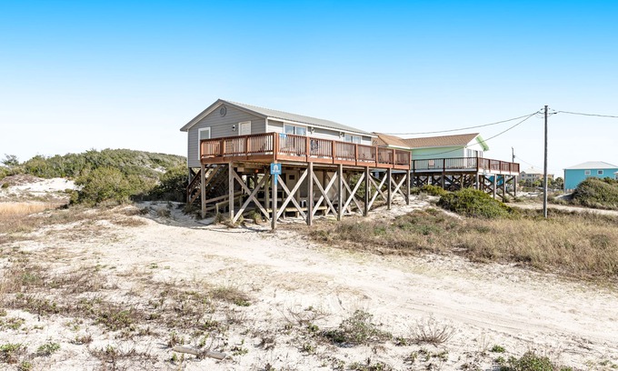 Fort Morgan House | Fantastic Gulf-Front Cottage W/Beach Access, Free WiFi, Stunning Views & More