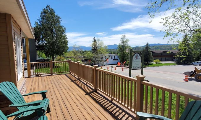 Lake Placid House | Fantastic Location. Walk anywhere. New total renovation. Huge Mt. view deck.