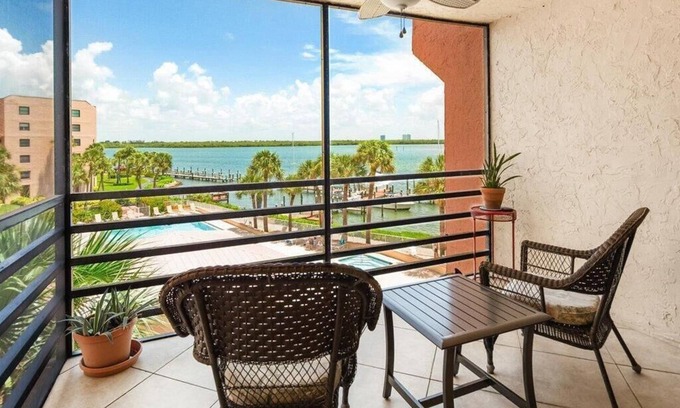 Marco Island Condo | Fantastic River views from Condo in favorite Island Resort Complex