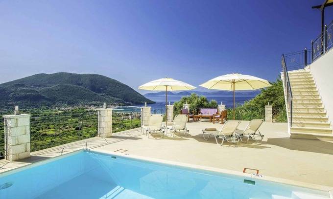 Evgiros Villa | Fantastic Villa Ponti Lefkada
