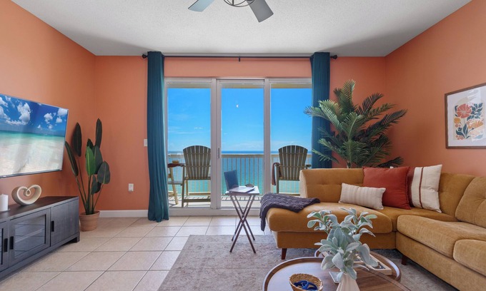 Lower Grand Lagoon Condo | Feeling Beachy? Your beach front escape awaits & only steps to white sugar sands