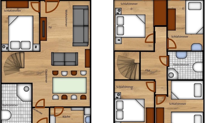 Kirchheim House | Ferienhaus für 9 Gäste mit 100m² in Kirchheim