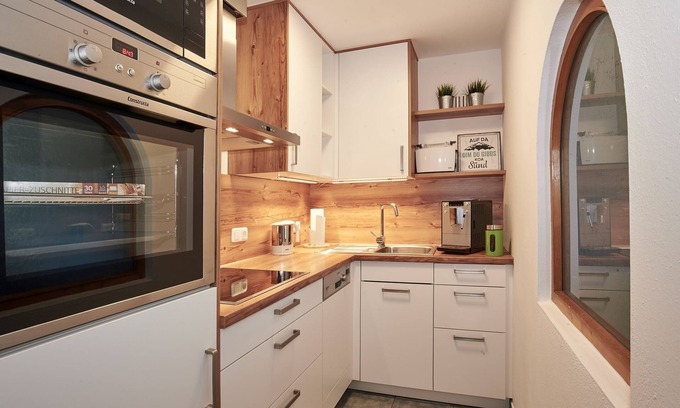 Unterschonau Apartment | Ferienwohnung 2 bis 2 Personen, 42 qm, Erdgeschoss, 1 separates Schlafzimmer, Terrasse