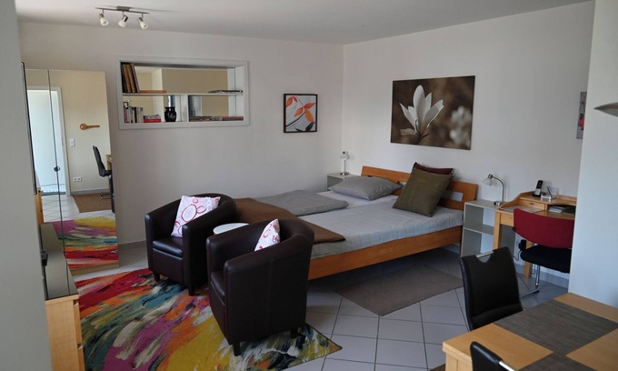 Grenzach-Wyhlen Apartment | Ferienwohnung 1, 32qm, 1 Wohn-/Schlafzimmer, max. 2 Personen