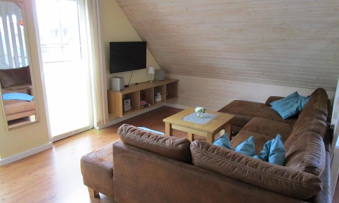 Borgerende Apartment | Ferienwohnung Möwe mit eigener Sauna