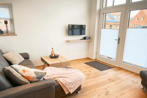 Ohne Apartment | Ferienwohnung in der alten Scheune Hofblick für 3 Personen
