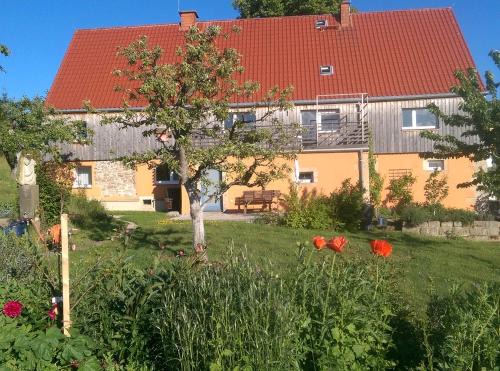 Schoenfeld-Weissig Apartment | Ferienwohnung Kunsthof Borsberg - nicht für Monteure und Handwerker geeignet