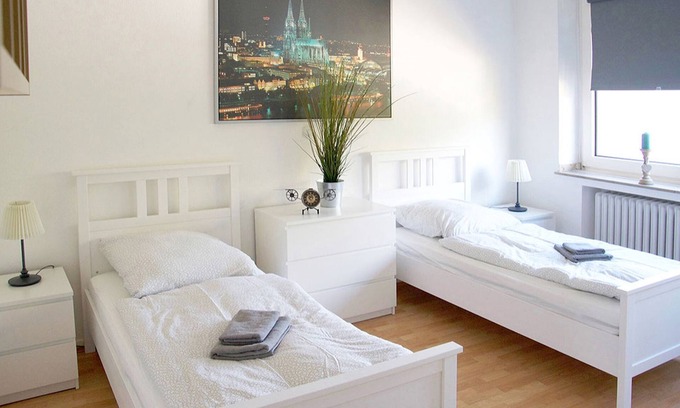 Barbaraviertel Apartment | Ferienwohnung Neuss 08, 2 Schlafzimmer, Max. 4 Personen