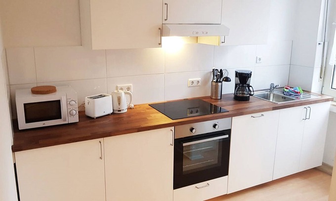 Barbaraviertel Apartment | Ferienwohnung Neuss 10, 2 Schlafzimmer, 1 Wohn-/schlafraum, Max. 6 Personen