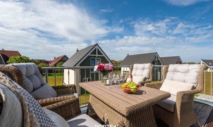 Busum Apartment | Ferienwohnung Nordseeresort 10b Bojenhuus Büsum