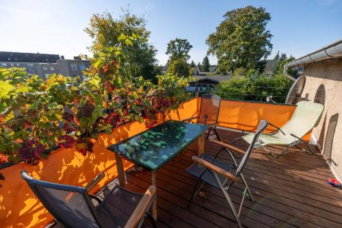 Bannemin Apartment | Ferienwohnung Olhöft mit großem Balkon