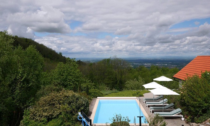 Sasbachwalden Apartment | Ferienwohnung Talblick mit ca. 80qm, 2 Schlafzimmer für maximal 4 Personen