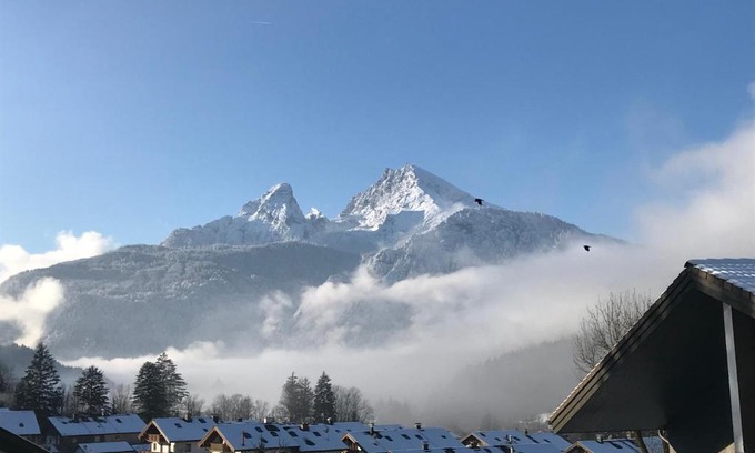 Mitterbach Apartment | Ferienwohnung Watzmannblick & Hallenbad