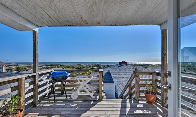Fernandina Beach House | Fernandina Cottage with Deck and Direct Beach Access!