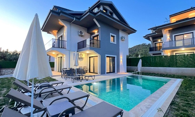 Fethiye Villa | Fethiye 4 bedrooms with 4 bathrooms Villa Lion 1