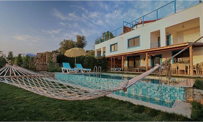 Uzunyurt Villa | Fethiye Faralya da Deniz Manzaralı Özel Havuzlu Müstakil Villa