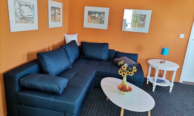 Sassnitz Apartment | Fewo Backbord - Ferienwohnung mit Meerblick