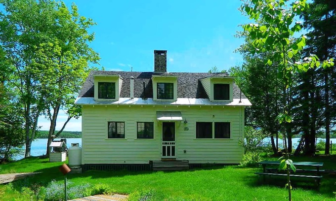 Rangeley House | Fiddlehead - Charming 4 bedroom cottage offers spectacular views of the Lake!