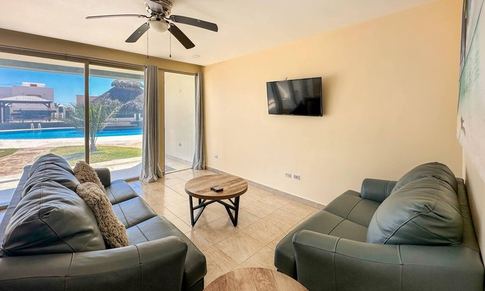 Las Conchas Condo | Find Peace at a Modern Ground Floor Condo #107
