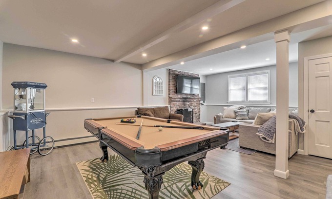 Hyannis House | Fire Pit, Spacious Yard: Hyannis Vacation Rental