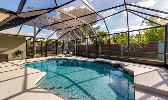 Whitfield House | Five Palms Sarasota Home - Fully Renovated, Heated Saltwater Pool, Near Beaches