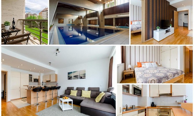 Ferencvaros House | Flat at the Danube with wellness