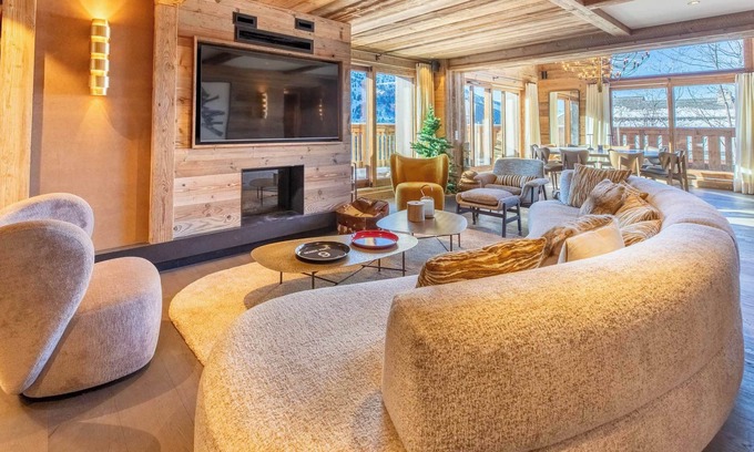 Meribel Centre Apartment | Fleur des Alpes 501: luxurious apartment in Méribel Morel