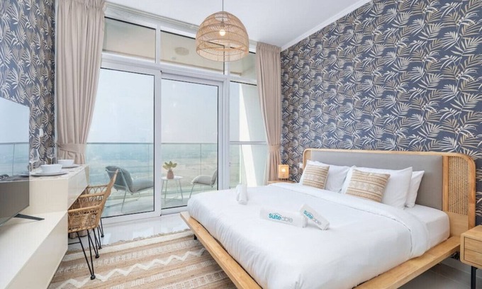 Dubai Apartment | Floral Charm studio in Damac Hills by Suiteable