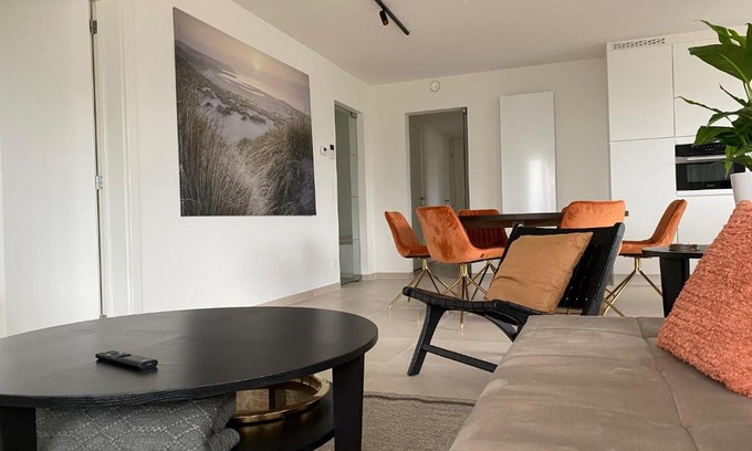 Ostend City Centre Apartment | Florence at Sea, Luxe 3 slpk app met zonnig terras, gratis parking