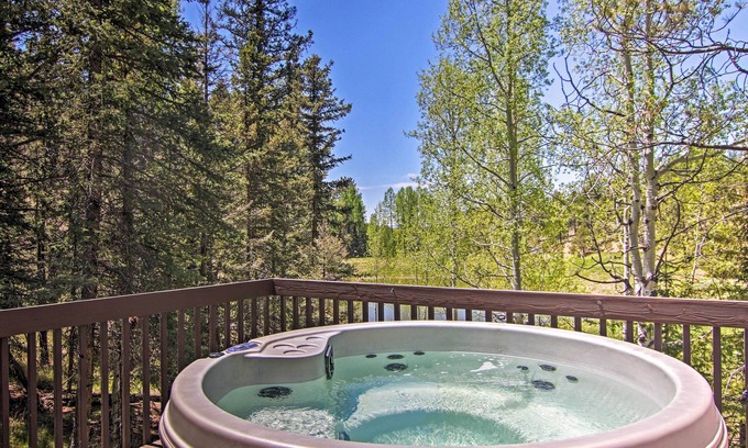 Florissant Cabin | Florissant Hilltop Hideaway w/Porch + Pond Access