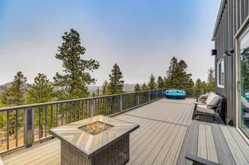 Lake George House | Florissant Home with Hot Tub, Putting Green and Views!