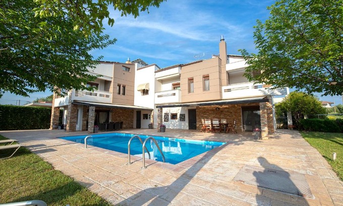 Gerakini Villa | Flow Garden Pool Villa, Gerakini Halkidiki