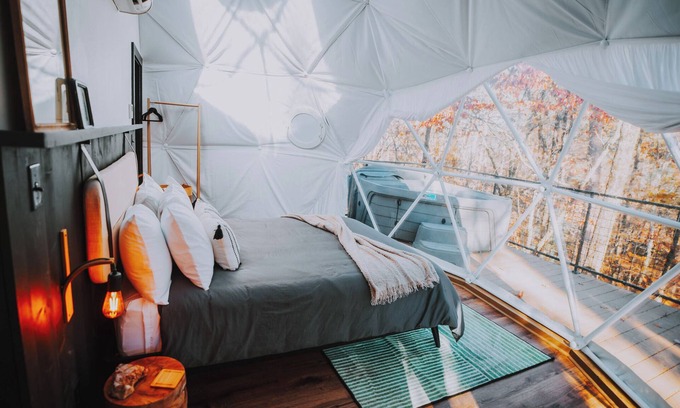 Mid America Resort | Fordyce Geodesic Dome at Starlight Haven Resort