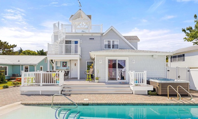 Ocean City House | Four Bedroom West Ocean City Home with Pool