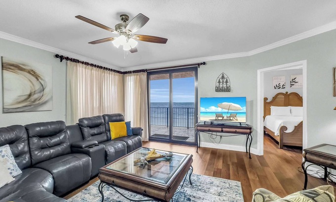 Orange Beach Condo | Four Seasons 501E Gulf-Front Chill Pierside Thrills