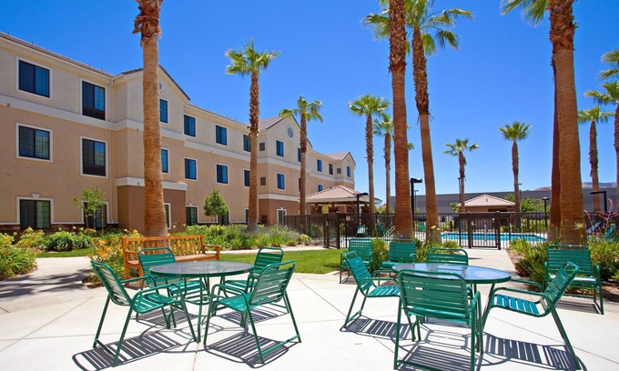 Palmdale Apartment | Free Breakfast. Outdoor Pool & Hot Tub. Near Edwards Air Force Base! Your Next Trip!