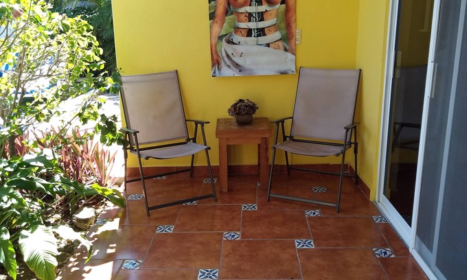 Barra de Navidad Apartment | Frida -Beautiful Condo with Private Terraza, Large Pool, A/C & Parking