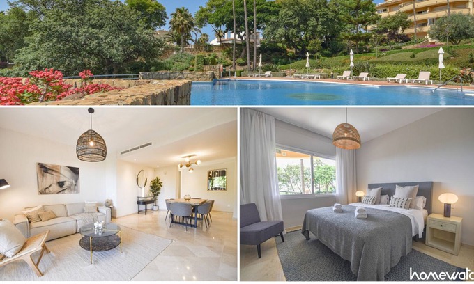 Elviria Apartment | Front line golf apartment in Elviria, Marbella